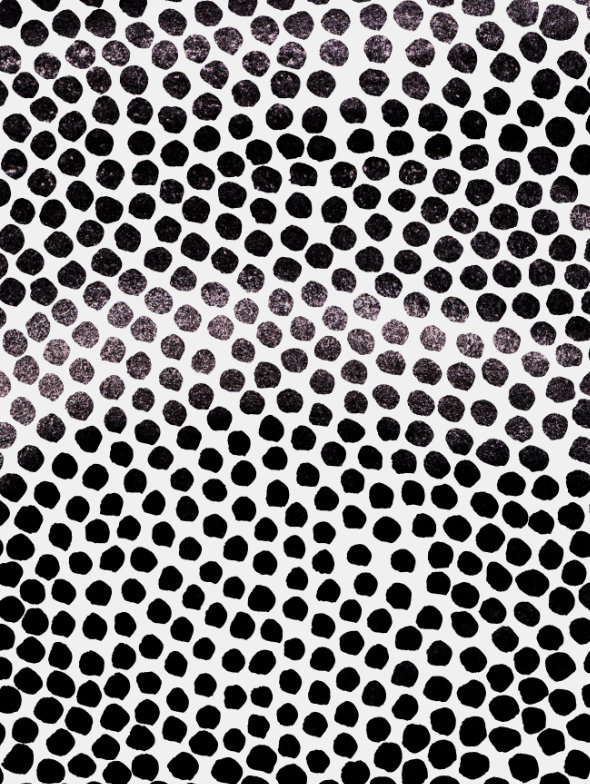 Dots 09 intricate dot pattern art from the Dots series by Georgiana Paraschiv, in a gradient flow.